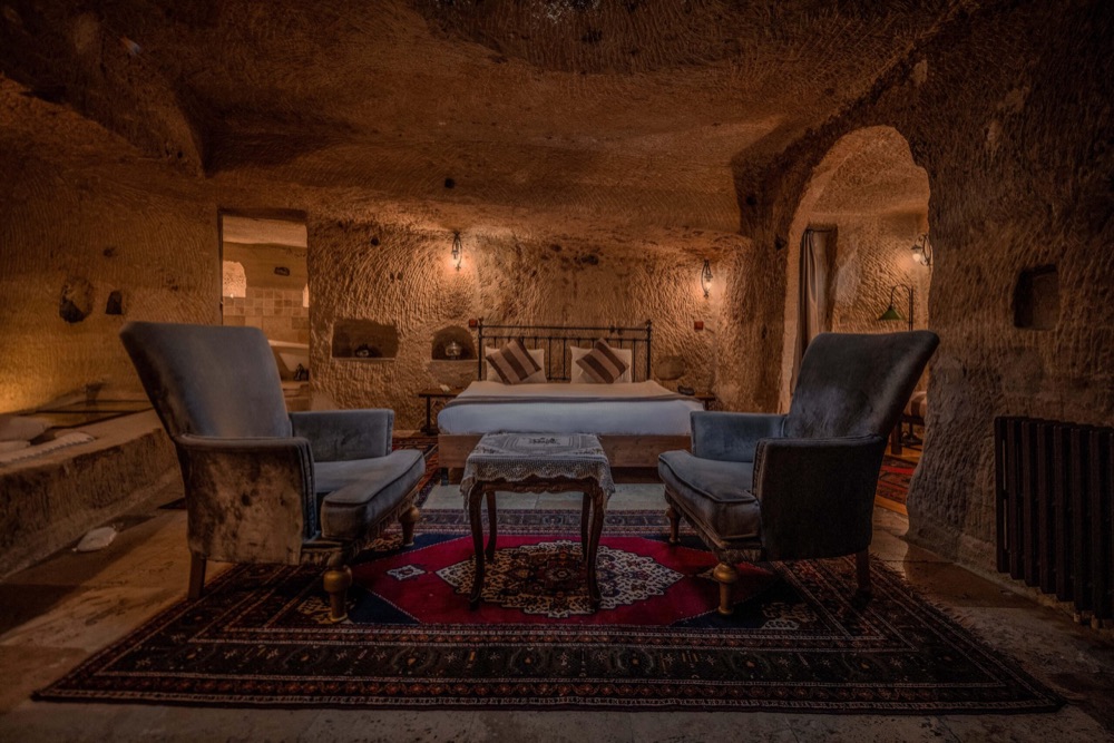 Aydinli Cave Hotel family suite interior